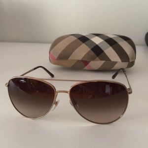 Burberry Aviator Sunglasses